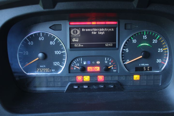 647215-74 Mercedes Benz Atego 918 -12 Reg.no: MPT553 272990km