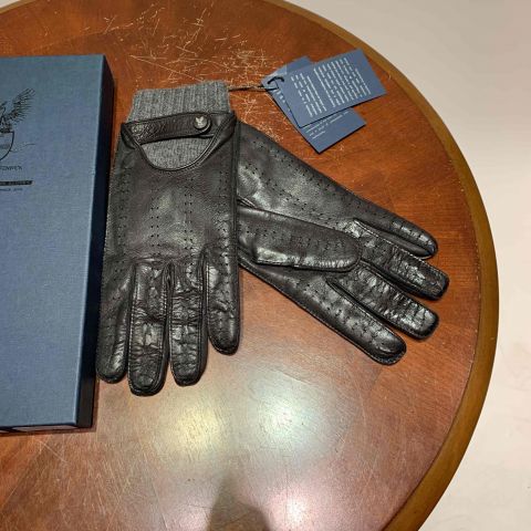 643812-2 Leather gloves Christophe Fenwick Le Mans, size 9