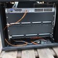 643347-3 Nätverksskåp / Rackskåp med HP Switch.