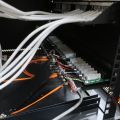 643347-5 Nätverksskåp / Rackskåp med HP Switch.
