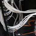 643347-7 Nätverksskåp / Rackskåp med HP Switch.