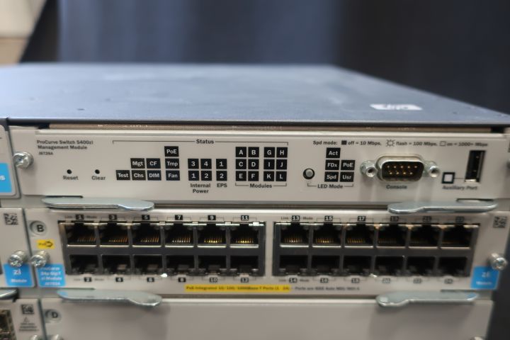 643350-7 HP ProCurve Network Switch with HP Gigabit Modules