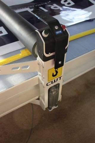 643722-6 Monteringsbord med press Cadorit Cut Work Table 1640