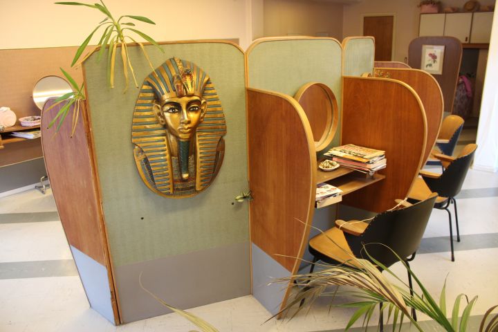 647381-2 Avskärmningsvägg Retro, 60-tal