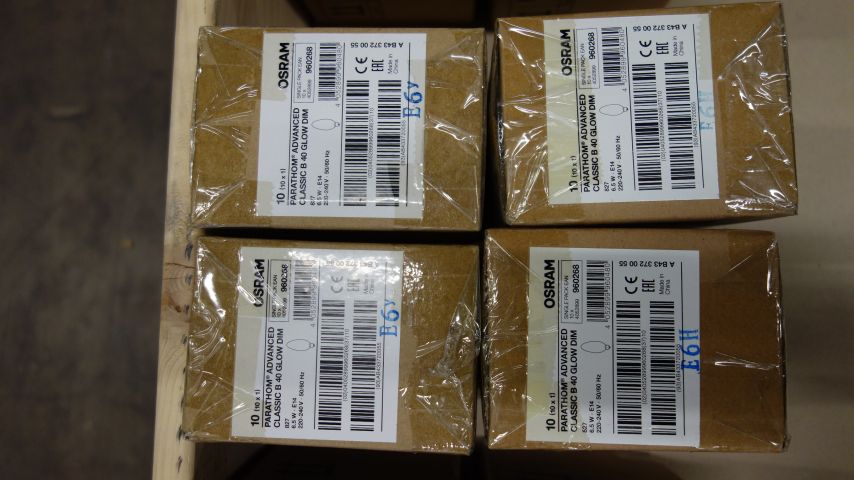 647468-2 40 pcs Osram Parathom Advanced Classic B 40 6.5W E14 - Free shipping