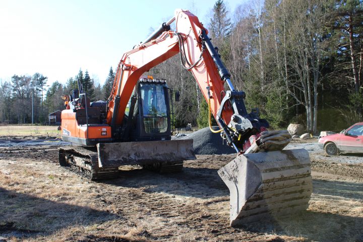 647533-3 Crawler excavator Doosan DX with planer bucket -15 Hours: 2497.2
