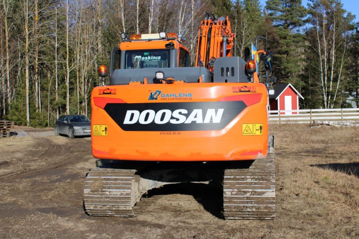 647533-12 Crawler excavator Doosan DX with planer bucket -15 Hours: 2497.2