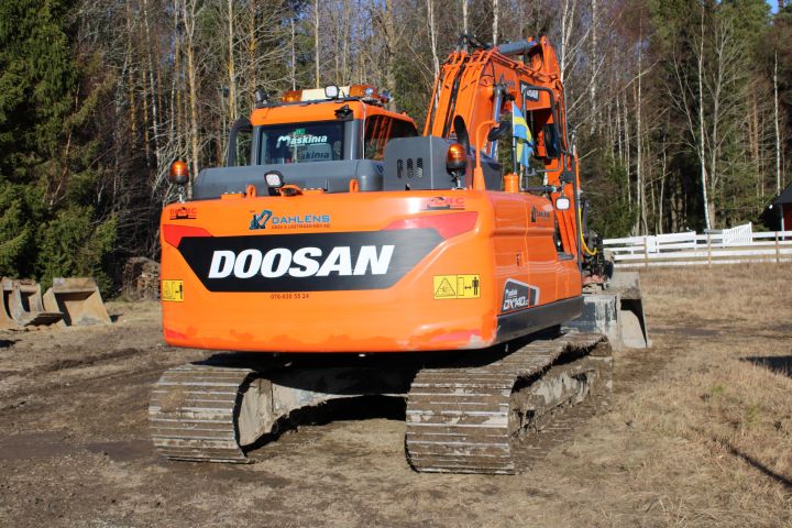 647533-13 Crawler excavator Doosan DX with planer bucket -15 Hours: 2497.2