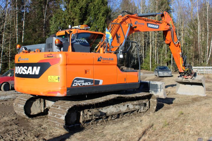 647533-15 Crawler excavator Doosan DX with planer bucket -15 Hours: 2497.2