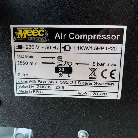 524404-3 Compressor Meec Tools
