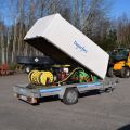 646298-1 Brake tiltable trailer (hot water wash Kärcher HDS 1000 BE) Reko Trailer 900 WT - 2003