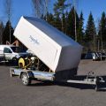 646298-2 Brake tiltable trailer (hot water wash Kärcher HDS 1000 BE) Reko Trailer 900 WT - 2003
