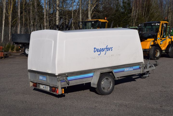 646298-3 Brake tiltable trailer (hot water wash Kärcher HDS 1000 BE) Reko Trailer 900 WT - 2003