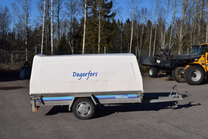 646298-4 Brake tiltable trailer (hot water wash Kärcher HDS 1000 BE) Reko Trailer 900 WT - 2003