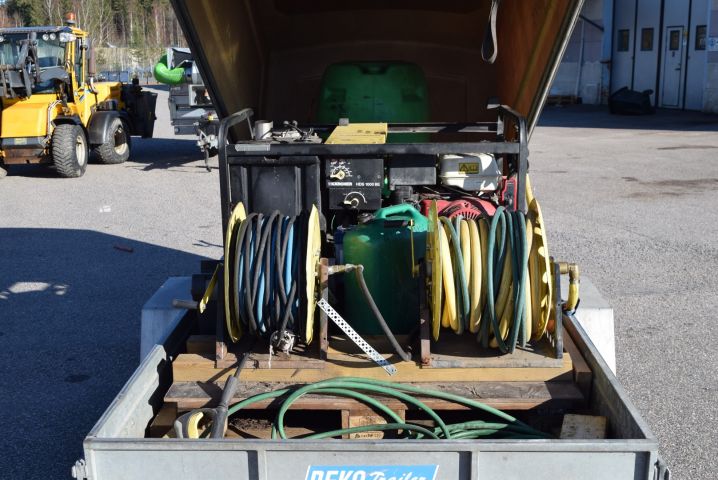 646298-13 Brake tiltable trailer (hot water wash Kärcher HDS 1000 BE) Reko Trailer 900 WT - 2003