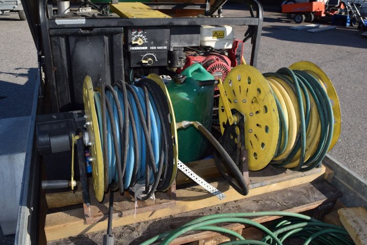 646298-21 Brake tiltable trailer (hot water wash Kärcher HDS 1000 BE) Reko Trailer 900 WT - 2003