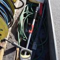 646298-22 Brake tiltable trailer (hot water wash Kärcher HDS 1000 BE) Reko Trailer 900 WT - 2003