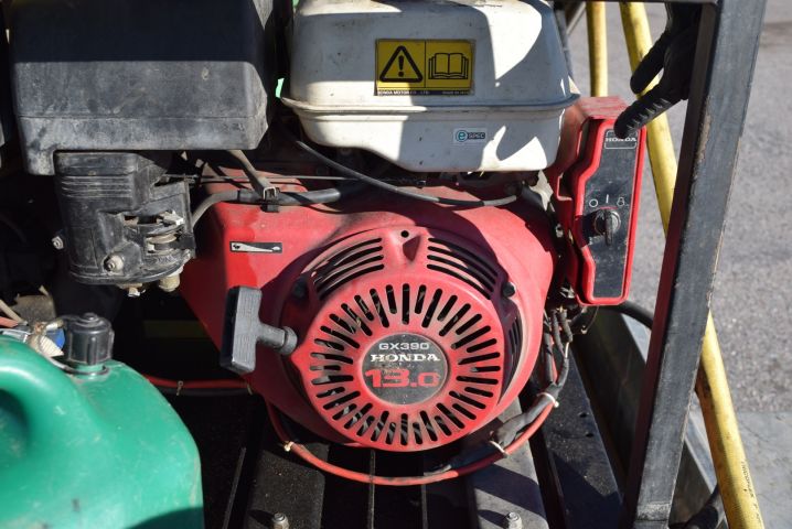 646298-23 Brake tiltable trailer (hot water wash Kärcher HDS 1000 BE) Reko Trailer 900 WT - 2003