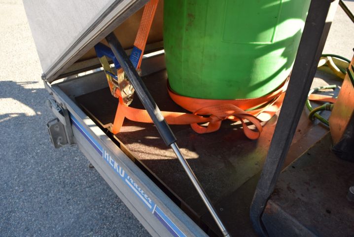 646298-25 Brake tiltable trailer (hot water wash Kärcher HDS 1000 BE) Reko Trailer 900 WT - 2003