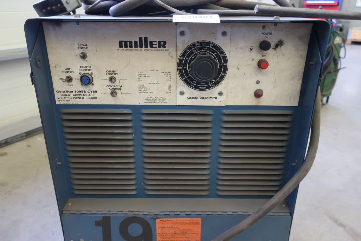 628481-2 Welding, arc, Miller Gold Star 300ss CY50