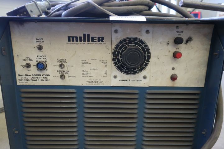 628481-4 Welding, arc, Miller Gold Star 300ss CY50