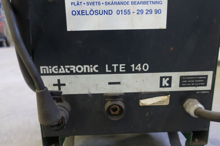 628483-3 Welding, Migatronic LTE 140