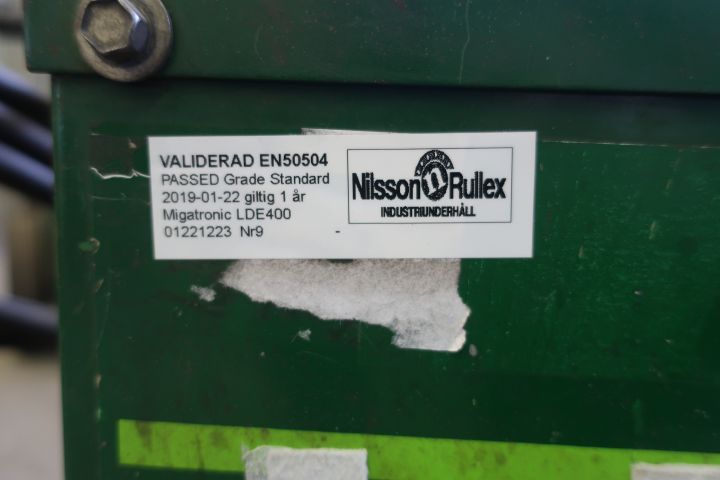 628496-4 Welding, Migatronic LDE 400