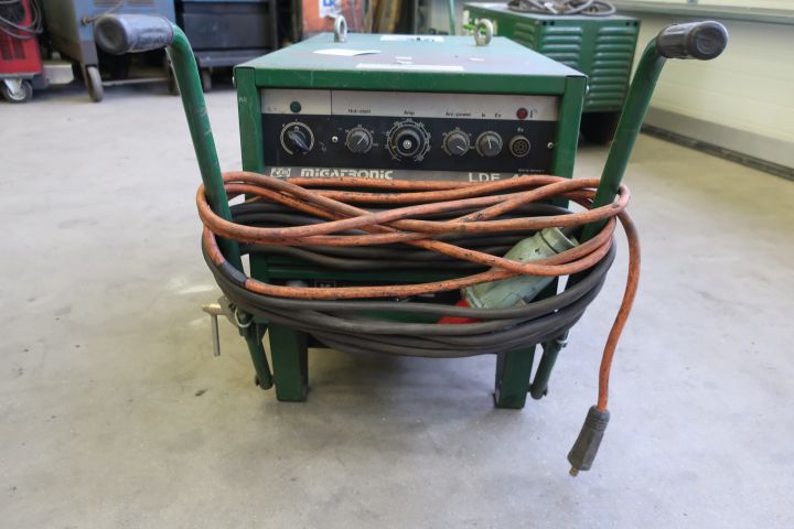 628515-3 Pin welding, Migatronic LDE 400