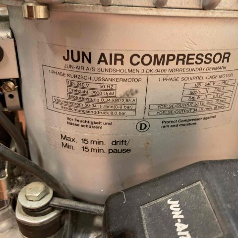 648143-6 Compressor Jun-Air -1986