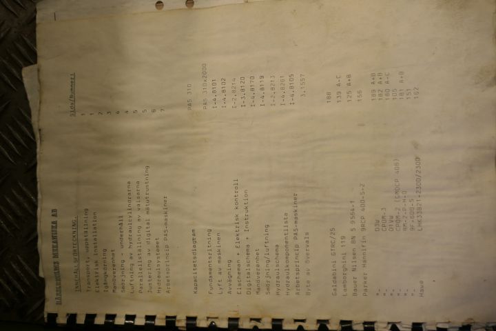 589335-18 Roundo round roller model PAS310