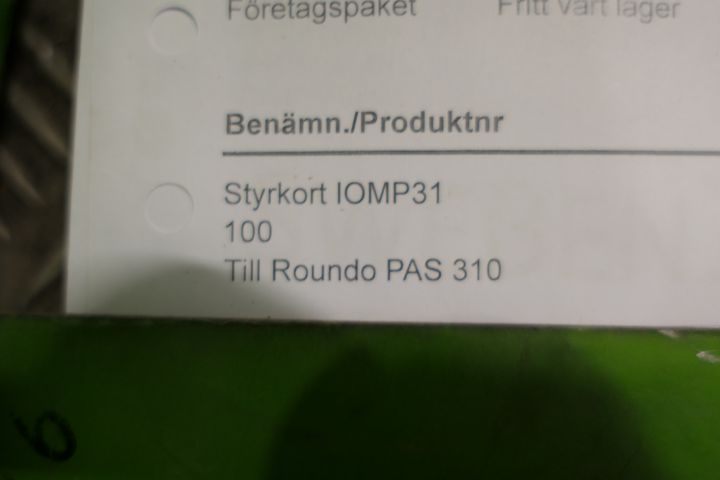 589335-19 Roundo round roller model PAS310