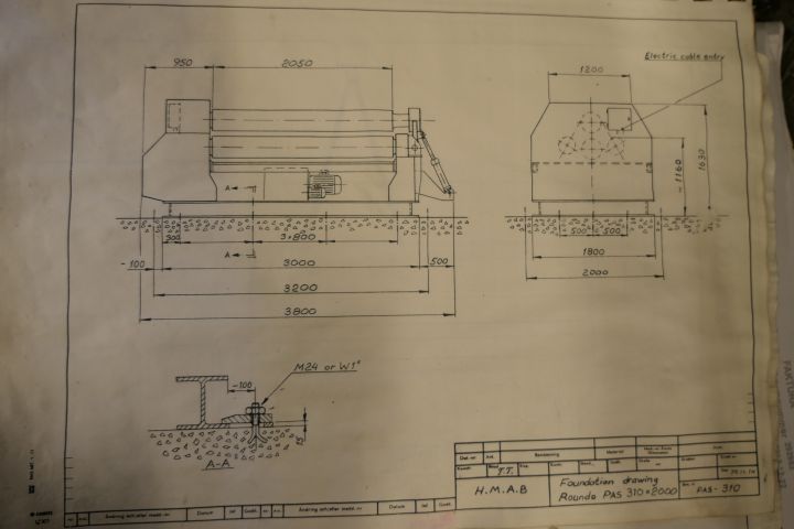589335-22 Roundo round roller model PAS310