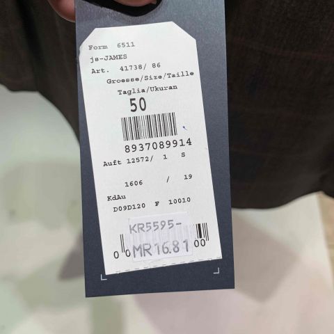 648219-4 Jacket Eduard Dressler Size: 50