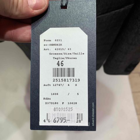 648283-3 Jacket Eduard Dressler Size: 46
