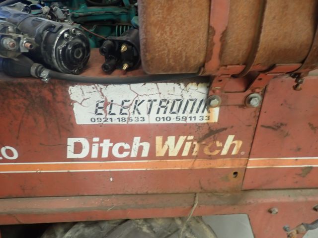 599472-8 Ditch Witch 1420 Chain Excavator Rope Object