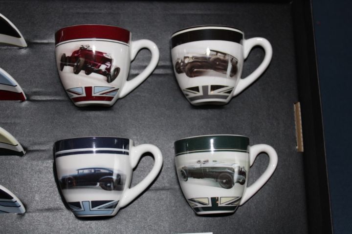524370-3 Bentley espresso cup set (4 cups with saucers)