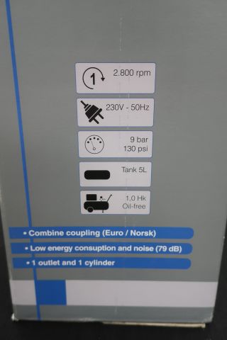 645459-2 Compressor MFT 105 / OF 1.0 Hp