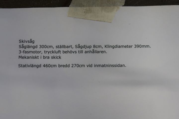 628594-3 Disc saw, Stenberg