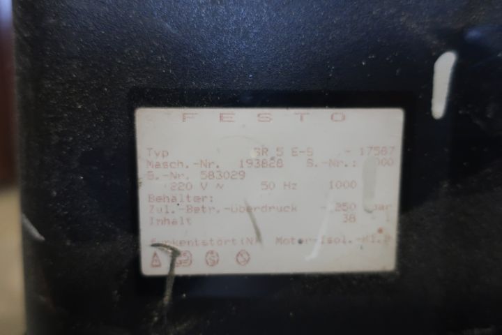 628617-5 Vacuum Cleaner, FESTO SR 5 ES