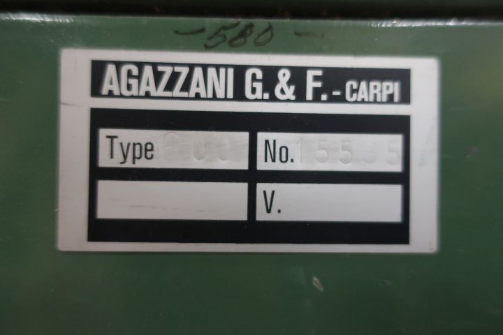 628636-5 Band saw, Agazzani near type 600