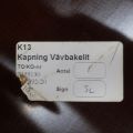 628646-6 Weaving bakelite, 2150x125x20mm