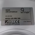 643302-3 LED lamp Let it Light Oscar bulkhead 20W (16 pcs)