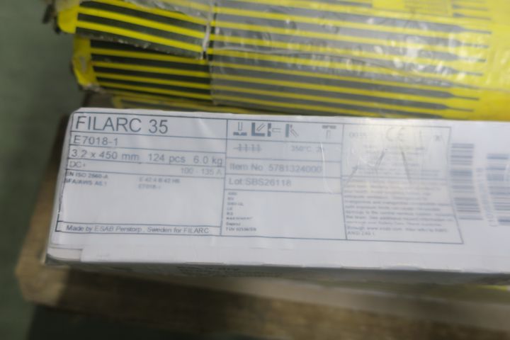 640473-3 Welding electrodes Esab, Filarc and others
