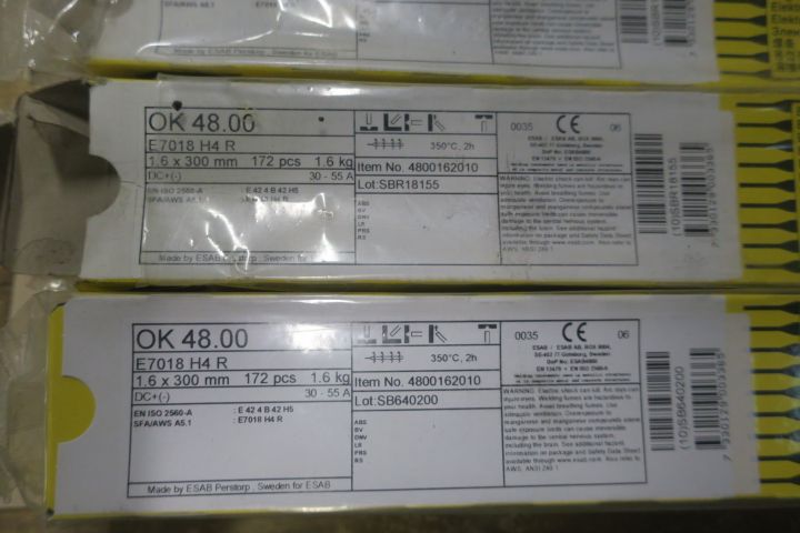 640473-10 Welding electrodes Esab, Filarc and others