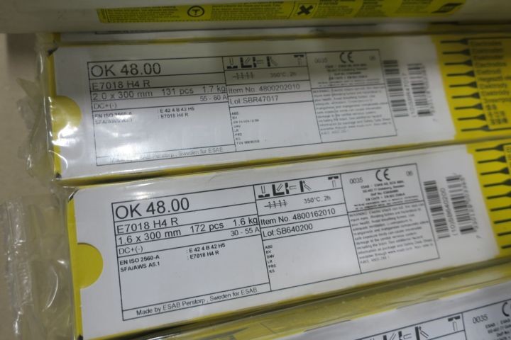 640473-11 Welding electrodes Esab, Filarc and others