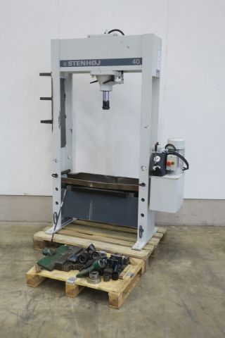 640409-1 Workshop press Stenhøj 502601 40 tons