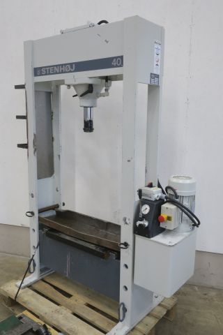 640409-2 Workshop press Stenhøj 502601 40 tons