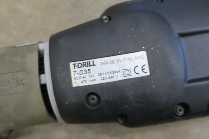 640484-4 Milwaukee T-Drill T-D35