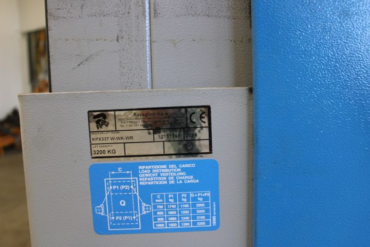 649937-6 2-Pillar Ravaglioli KPX337 3.2t -2014