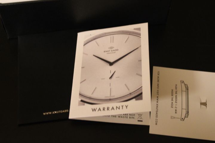 650172-3 Armbandsur Knut Gadd nya/oanvända i kartong 5st